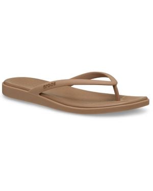 Crocs™ Miami Eva Milk Chocolate Flip Flops - Brown