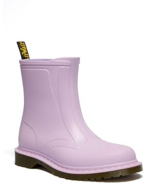 Dr. Martens 1460 Rain Pull on Bottes De Pluie - Violet