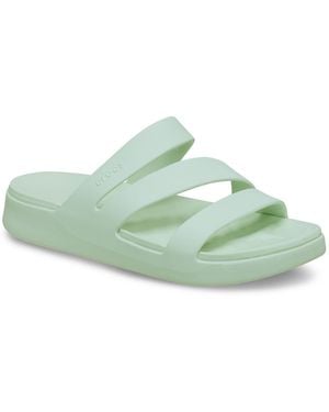 Crocs™ Getaway Strappy Eva Mint Tint Sandals - Green