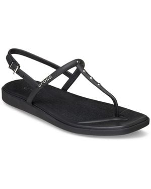 Crocs™ Miami Studded Thong Flip Sandals - Blue