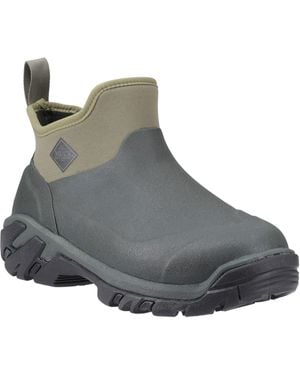 Muck Boot Woody Sport Rubber Moss Wellington Boots - Grey