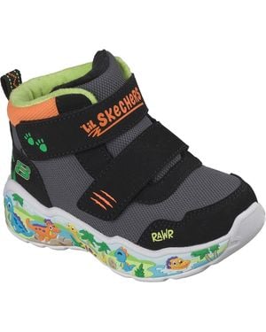 Skechers Play Scene Frosty Pals/Charcoal/ Trainers - Green