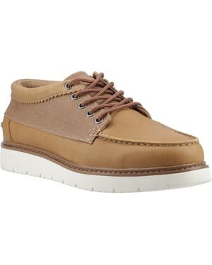TOMS Trvl Lite Forrest Leather Lace-Up Shoes - Brown