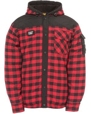 Caterpillar Sequoia Fleece Jacket - Red