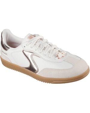 Skechers Hotshot Cool Glow Damen Sneaker/Roségold - Weiß