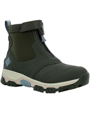 Muck Boot Apex Mid Zip Rubber Wellington Boots - Green