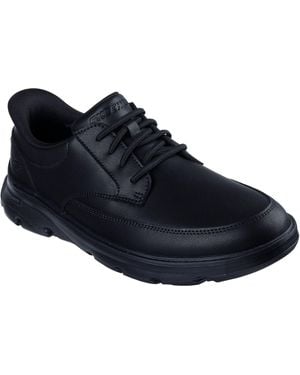 Skechers Arch Fit Garza Rowan schuhe Aus Leder Mit Schnürung - Blau