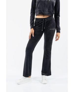 Juicy Couture Regal Lisa Polyester Track Trousers - Black