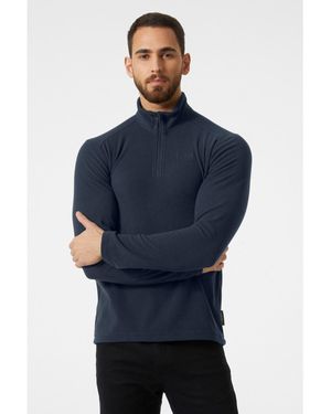 Helly Hansen Sport Daybreaker 1/2 Zip Synthetic Fleece Pullover - Blue