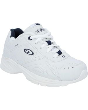 Hi-Tec Xt115 Synthetic Trainers - White