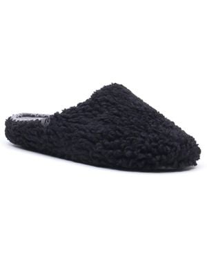 Hush Puppies Good Teddy Polyester Slippers - Blue