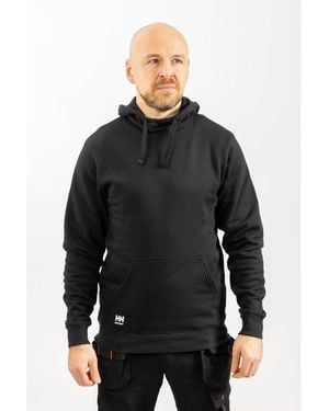 Helly Hansen Manchester Cotton Hooded Sweatshirt - Black