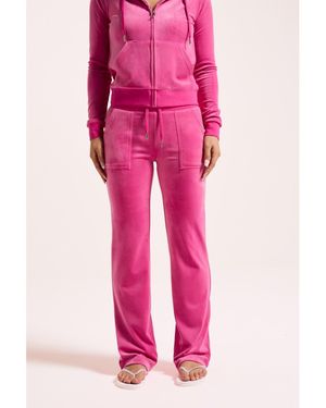 Juicy Couture Del Ray Pant Polyester Joggers - Pink