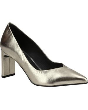 Hush Puppies Olivia Suede Shoes - Metallic