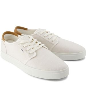 TOMS Carlo 2.0 Textile Trainers - White