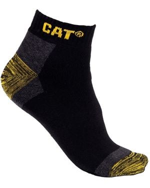 Caterpillar Premium Sneakers Cotton Adults Work Socks - Black