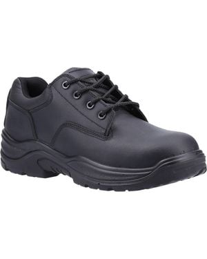 Magnum Precision Sitemaster Low Leather Safety Shoes - Blue