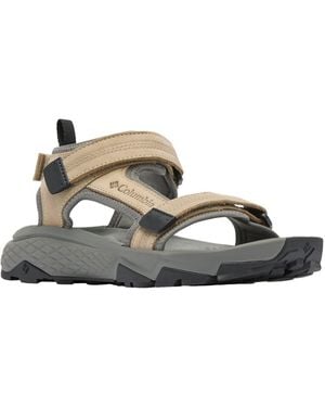 Columbia Peakfreak Rush Leather Oxford Tan/Quarry Sandals - Brown