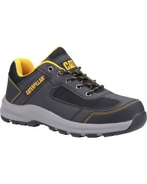 CAT Safety Caterpillar Elmore Low Synthetic Safety Trainers - Grey