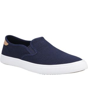 TOMS Baja Alpargatas De Hombre De Yute En - Azul
