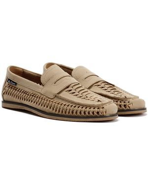 Ben Sherman Miami Stone Loafers - Grey
