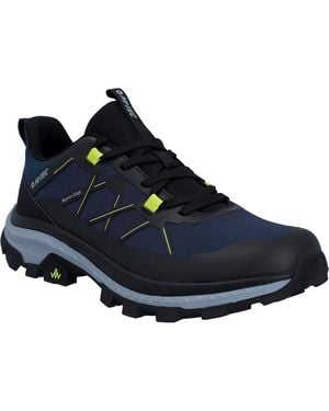 Hi-Tec Infuse Low Polyester /Spellbound/Acid Lime Hiking Shoes - Blue