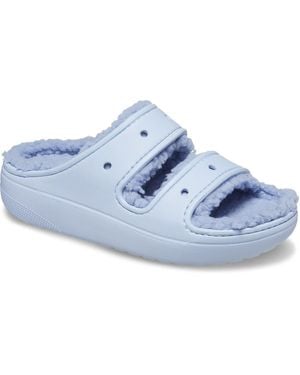Crocs™ Classic Cozzzy Sandalen Aus Kalzit - Blau