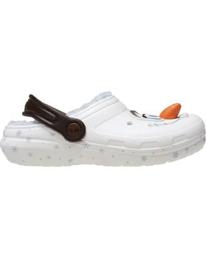 Crocs™ Frozen Olaf Thermoplastique Sabots Multicolores Enfants e - Blanc