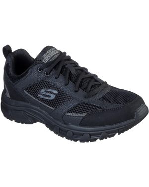 Skechers Oak Canyon Verketta Sneakers Da Uomo - Blu