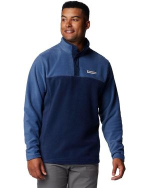 Columbia Steens Mountain Half Snap Ii Fleece Jacket - Blue