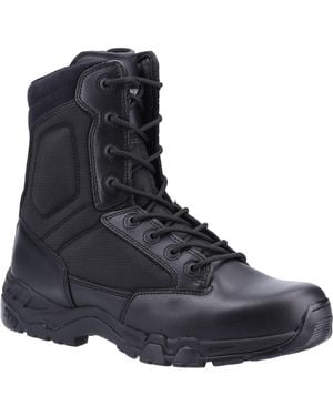 Magnum Viper Pro 8.0 Plus Faux Leather Safety Boots - Black