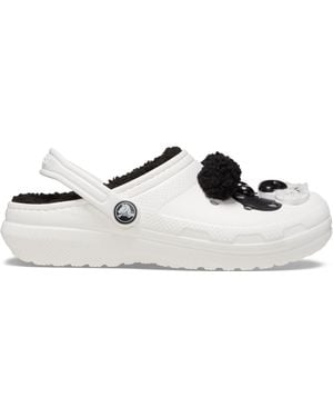 Crocs™ Classic Lined Fun Lab Sabots Panda e - Blanc