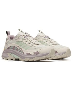 Merrell Moab Speed 2 Gore-Tex Greige Hiking Boots - White