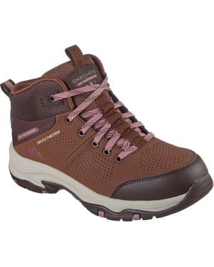 Skechers Trego Trail Destination Stivali Da Trekking Marroni/Multicolore - Marrone