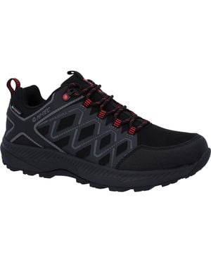 Hi-Tec Diamonde Low Polyester /Castlerock Hiking Shoes - Black