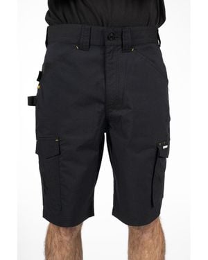 Caterpillar Nexus Stretch Cotton Work Shorts - Black
