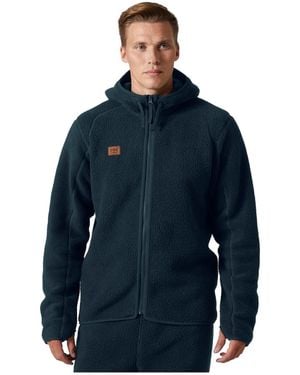 Helly Hansen Heritage Pile Hoodie Fleece Jacket - Blue