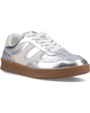 Hush Puppies Maura Suede Trainers - White