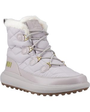 Helly Hansen Sport Willetta 2 Mid Leather Mellow Winter Mid Calf Boots - Grey
