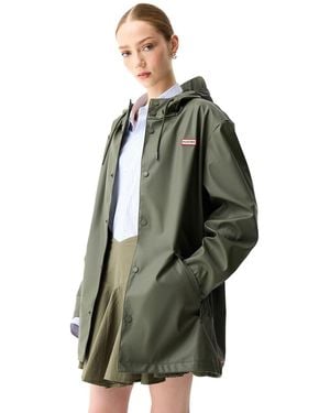 HUNTER Jo Parka Rain Jacket - Green