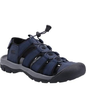 Hush Puppies Peru Polyurethane/Webbing Sandals - Blue