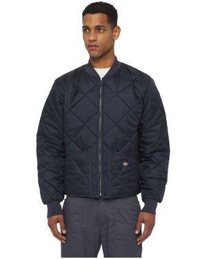 Dickies Diamond Quilted Jacket - Blue