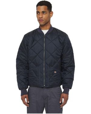 Dickies Diamond Quilted Jacket - Blue