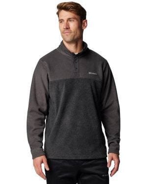 Columbia Steens Mountain Half Snap Ii Fleece Jacket - Black