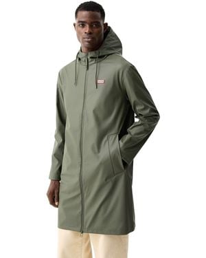 HUNTER Andrea Pu Rain Coat Adults - Green