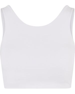 Urban Classics Ladies Sports Bra Low Back Für Damen - Weiß