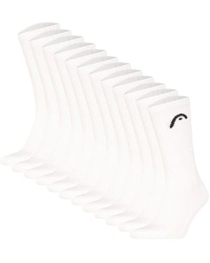 Head Socken, 12Er Pack All Sport Training Crew, Sportsocken, Logo - Weiß