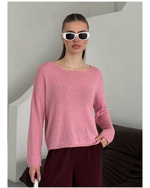 Laluvia Basic-Strickwaren 251007 Für Damen - Pink