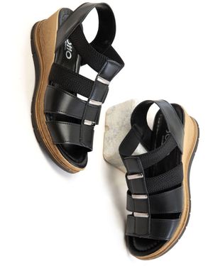 Soho Schwarze Sandalen Für Damen
