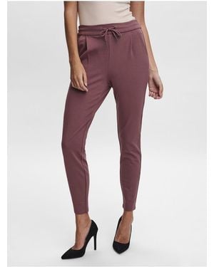 Vero Moda Hose Vmeva Mittlere Taille Hose Für Damen - Rot